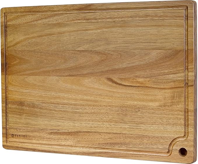 Caperci Large Acacia Edge-Grain Cutting Board Caperci Large Acacia Edge-Grain Cutting Board