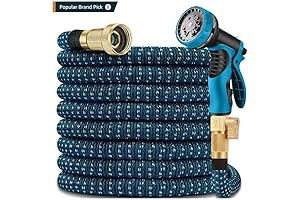 50 ft Expandable Garden Hose - All New 2024 Uprated Retractable Water...