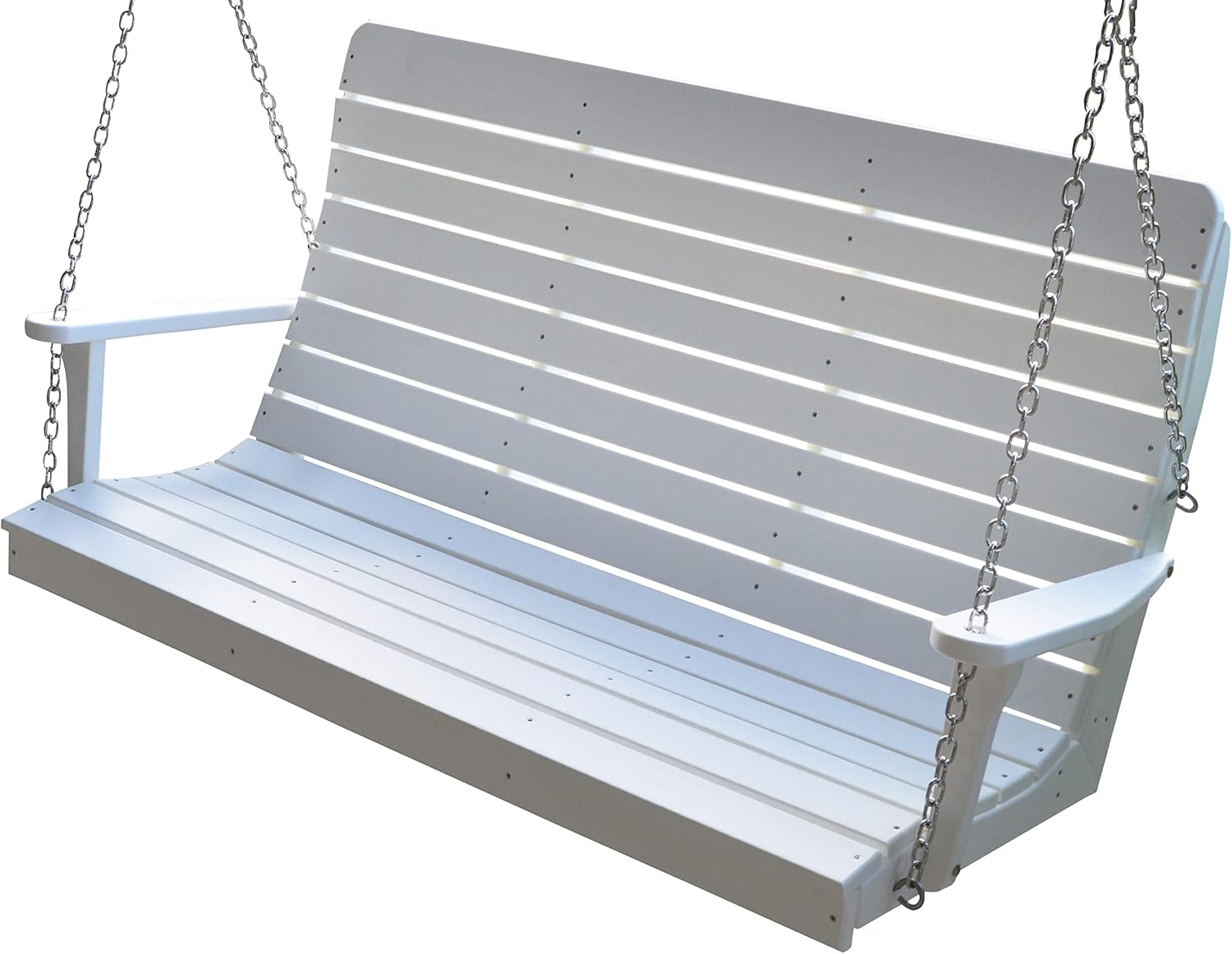 4' Poly Winston Swing, Aruba Blue