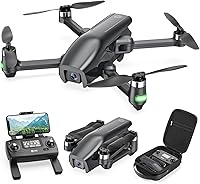 Holy Stone HS710 4K GPS Drone for Adults - Foldable FPV Quadcopter with Brushless Motors, Auto Return Home, Follow Me, Beginner Friendly