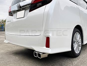 モデリスタ　30 アルファード ヴェルファイア マフラーカッター トヨタ ヴェルファイア アルファード 30系専用 スクエア