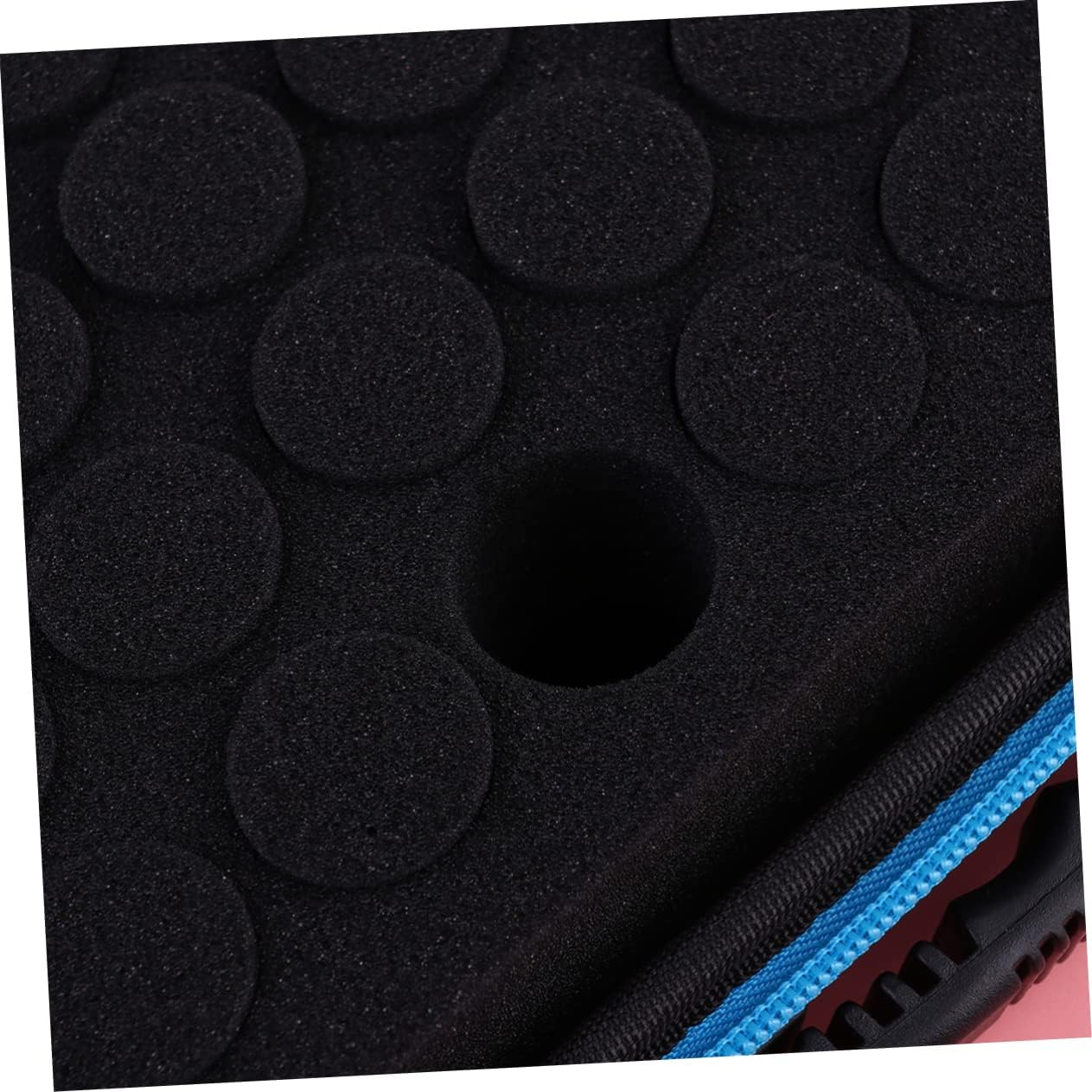 NOLITOY 60grid Essential Oil Storage Bag Portable Essential Oil Holder Zipper Design Shockproof Drop for Organizing