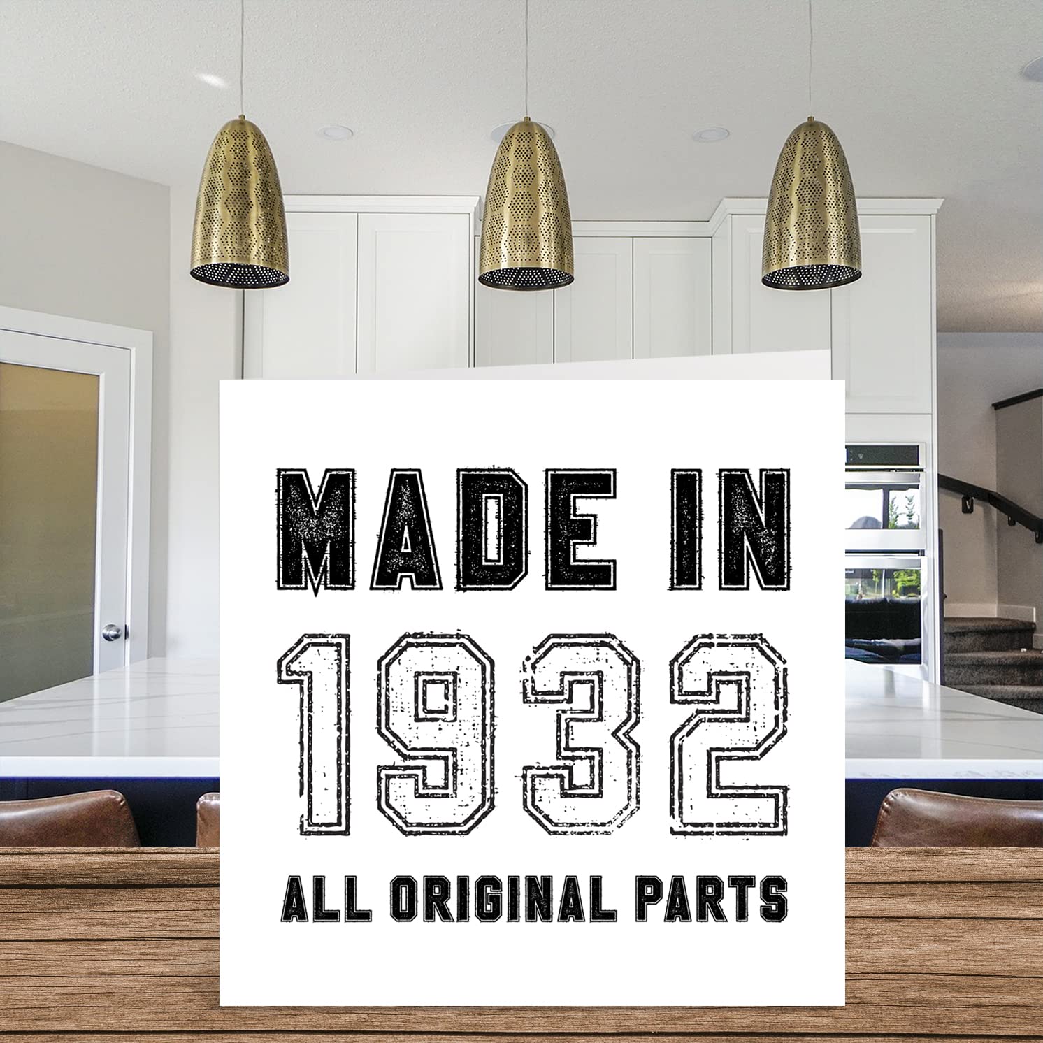 Carte De 93e Anniversaire Pour Homme Et Femme – Journal Back