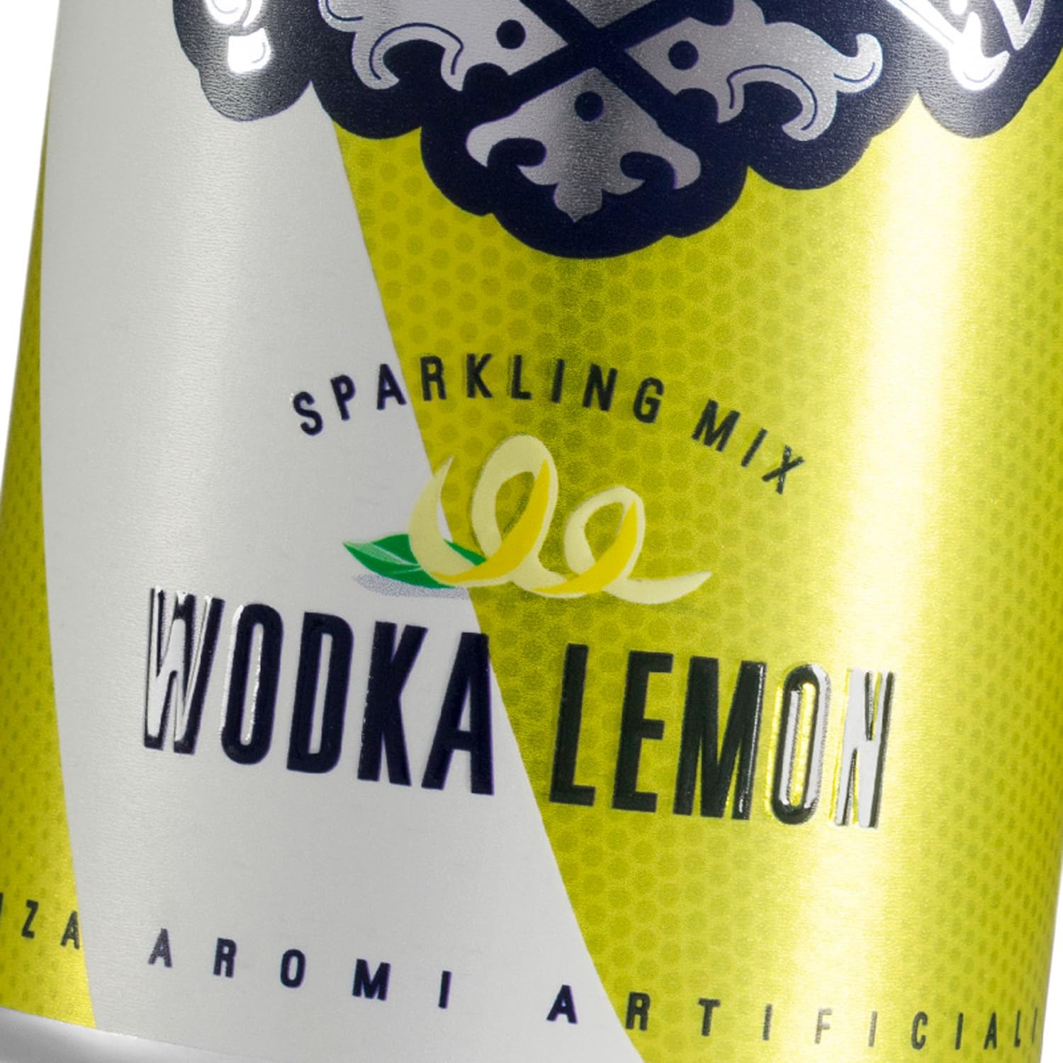 Keglevich, Vodka al limone pronta da gustare, senza aromi artificiali, 6% vol - 12 lattine da 250 ml (totale 3 litri)