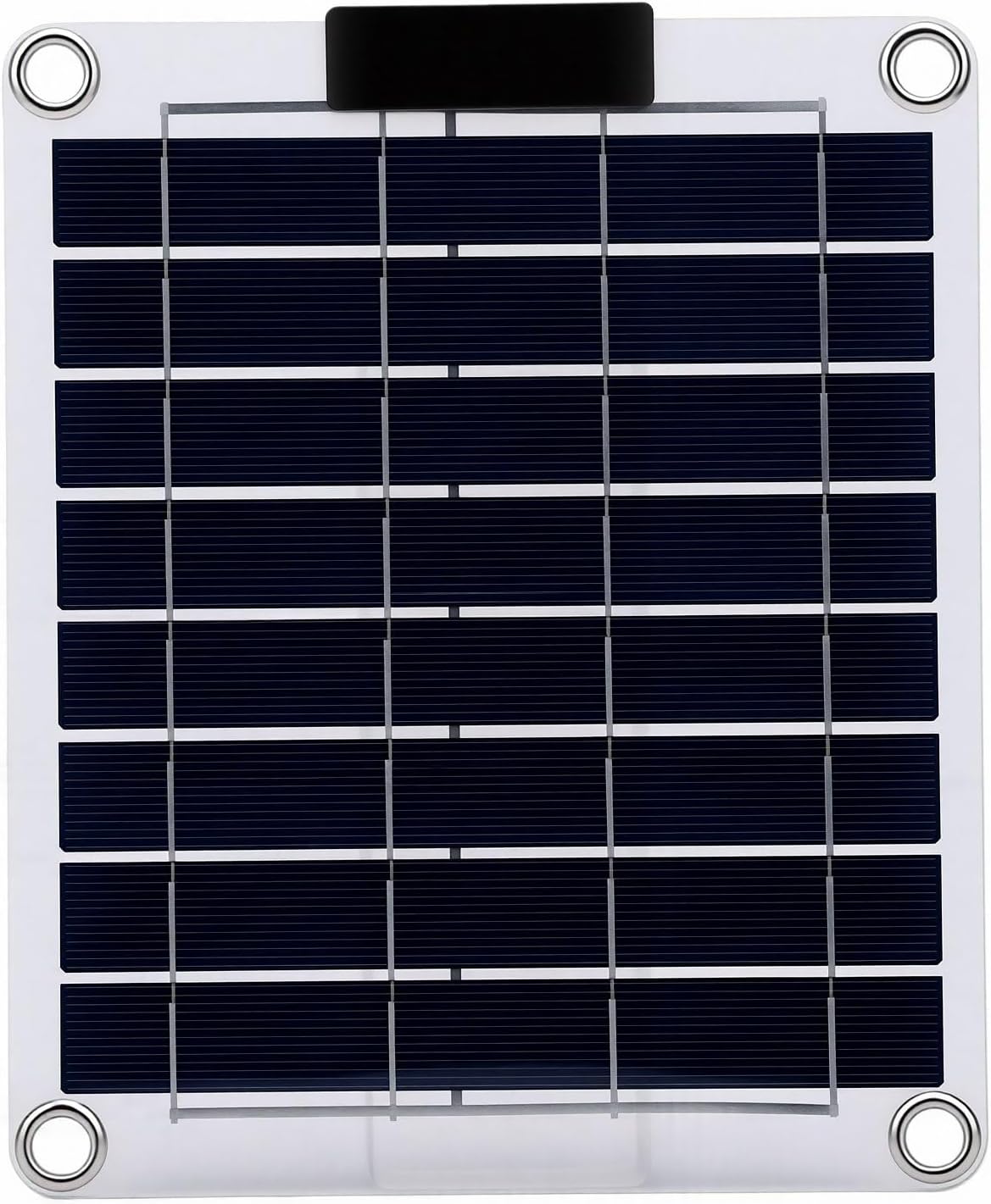 Karlak 30W Monocrystalline Solar Panel Charger with Dual Type C Ports for Outdoor Camping and Travel - Portable Bifacial Design