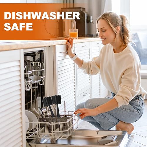 Miniatura 6 de Picador de carne, triturador de carne resistente al calor para carne molida, carne de hamburguesa, hoja de 5 curvas, para picar carne molida,