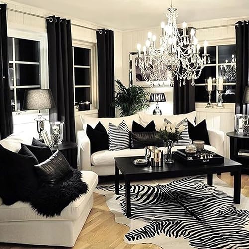 Miniatura 2 de Cortinas 100% opacas de 84 pulgadas de largo, cortinas opacas de lino de 84 pulgadas de largo, juego de 2 paneles de cortinas opacas con aislamiento