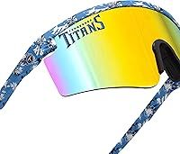 Vista 119 de FOCO Gafas de sol de montura grande con logotipo del