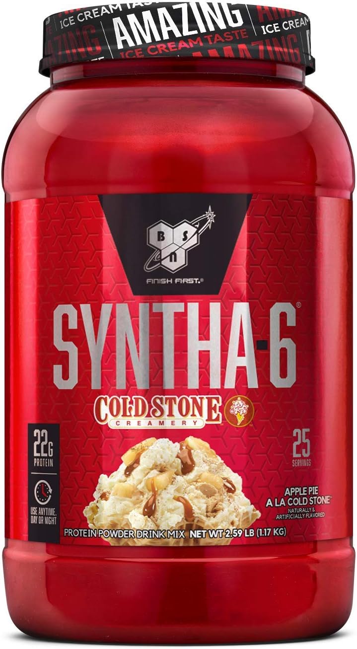 BSN Syntha-6 Cold Stone Creamery 25 Servings Apple Pie