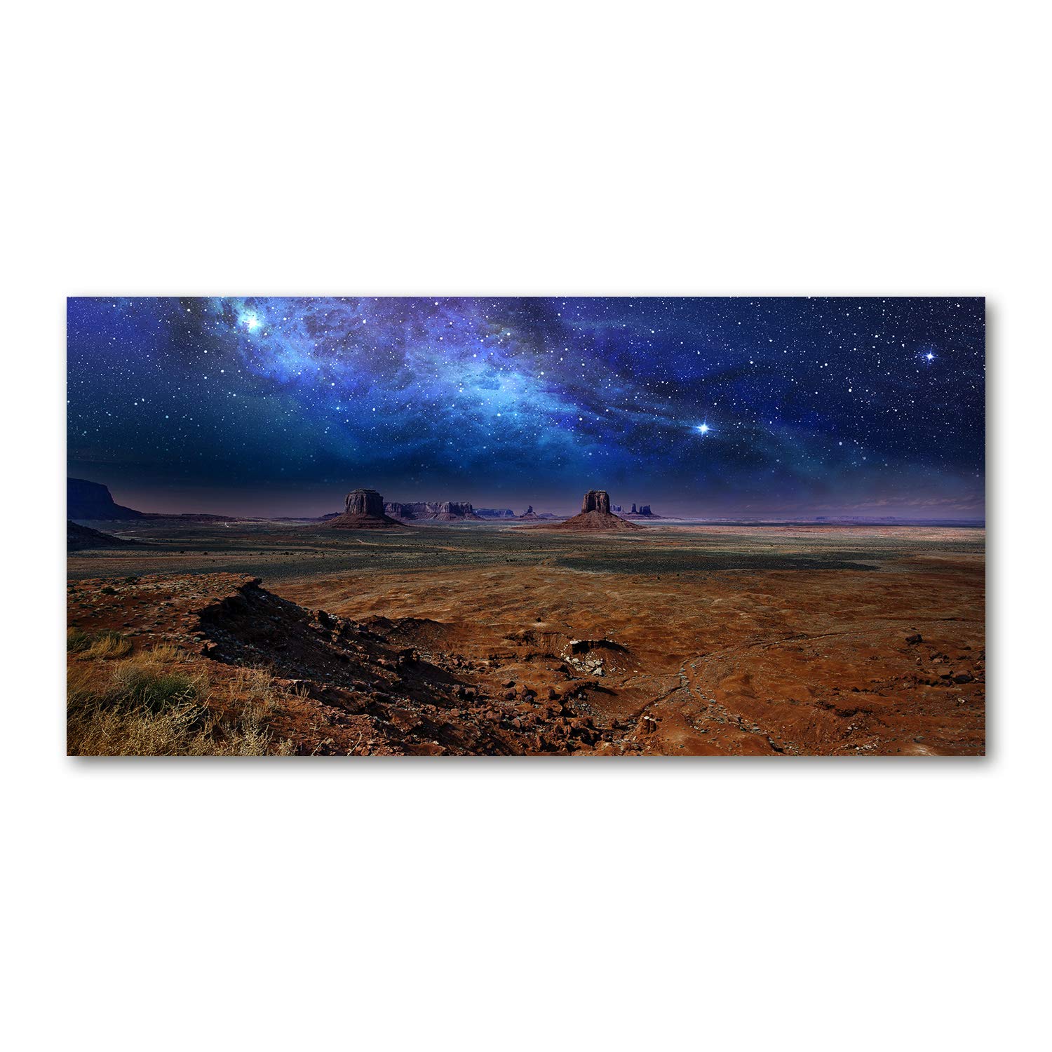 Image tableau photo décorative panoramique en verre haute définition