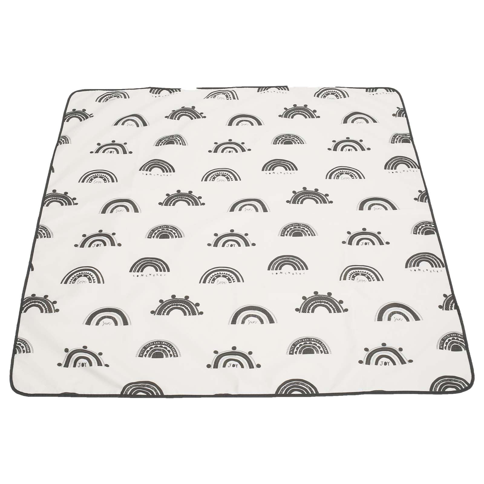 RVEFOT Splat Mat for Under High Chair Slip Food Splash and Spill Mat Leakproof High Chair Mat Waterproof & Splat Mat for Under High Chair Babies Toddlers Eating Mess Floor Protection(B)