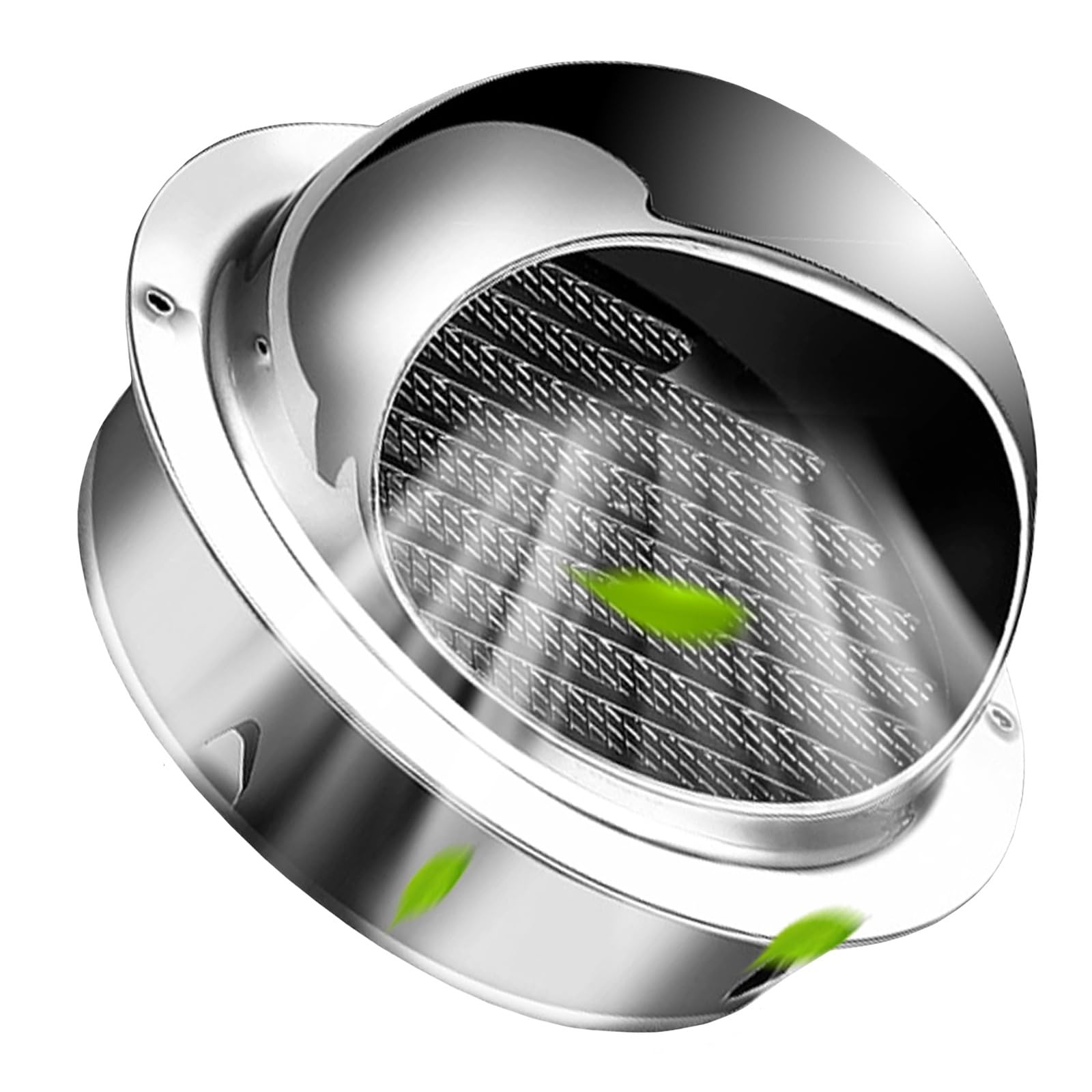 Amazon.co.jp: 排気口 換気システム 丸型換気口 シルバー Φ5cm-30cm