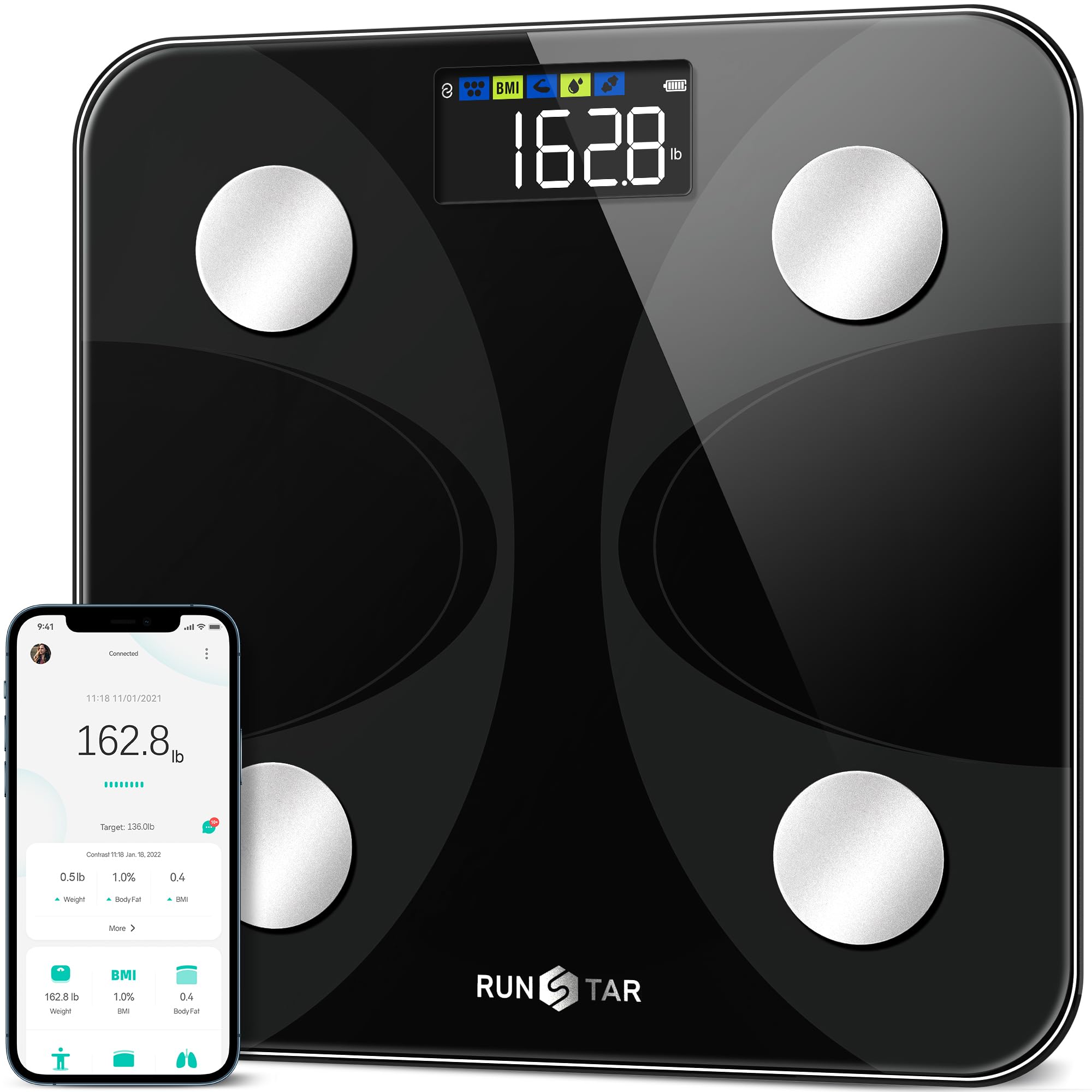 Buy Scale for Body Weight and Percentage, UltraPrecision Digital