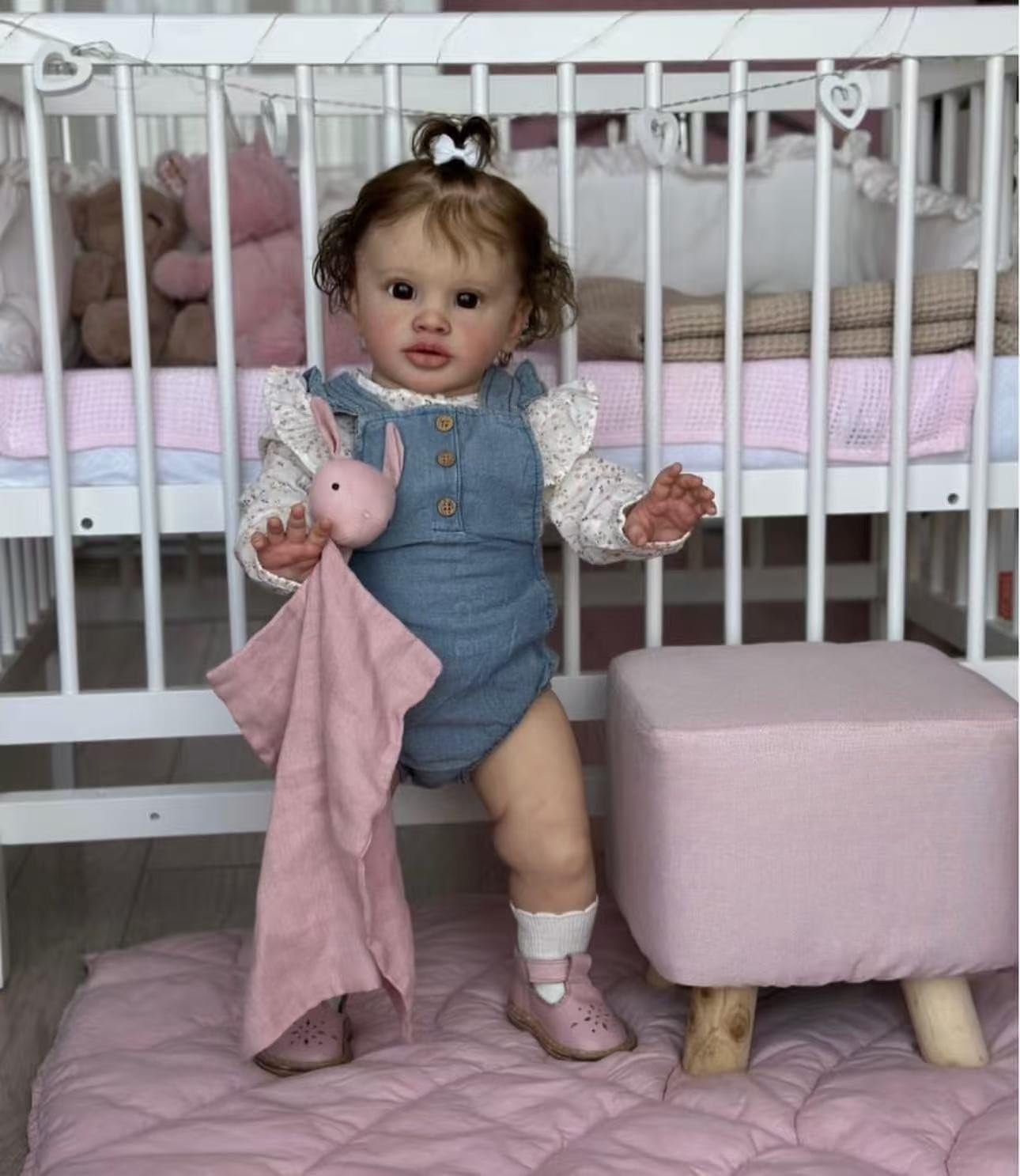 Miękki silikon, Reborn maluch, dziewczęta, lalka, tkanina, Pippa, duży rozmiar, realistyczna lalka Reborn Baby Doll, ręcznie robiona, winylowa, realistyczna, dla dzieci w wieku od 3 lat