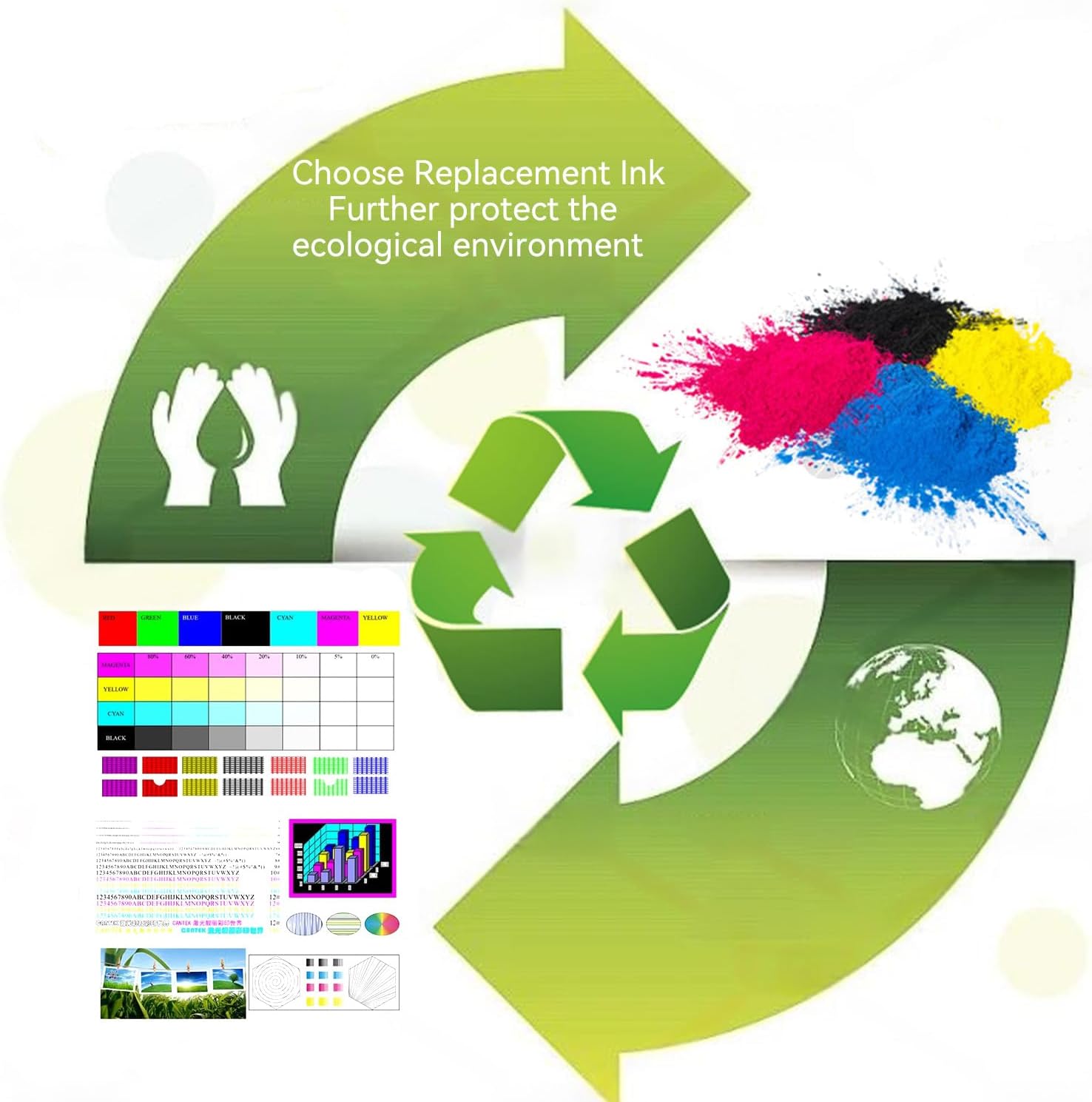 046H Toner Compatible for Canon 046 Toner for ImageRunner Advanc MF731Cdw MF732Cdw MF733Cdw MF734Cdw MF735Cdw MF735Cx MF730C LBP650C LBP653Cdw LBP654Cdw LBP654Cx Printer ( Black Cyan Magenta Yellow )