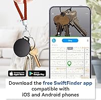 Vista 3 de Buscador de llaves, rastreador Bluetooth y localizador de artículos para llaves, bolsas y más; localizador de teléfono, compatible con Android e