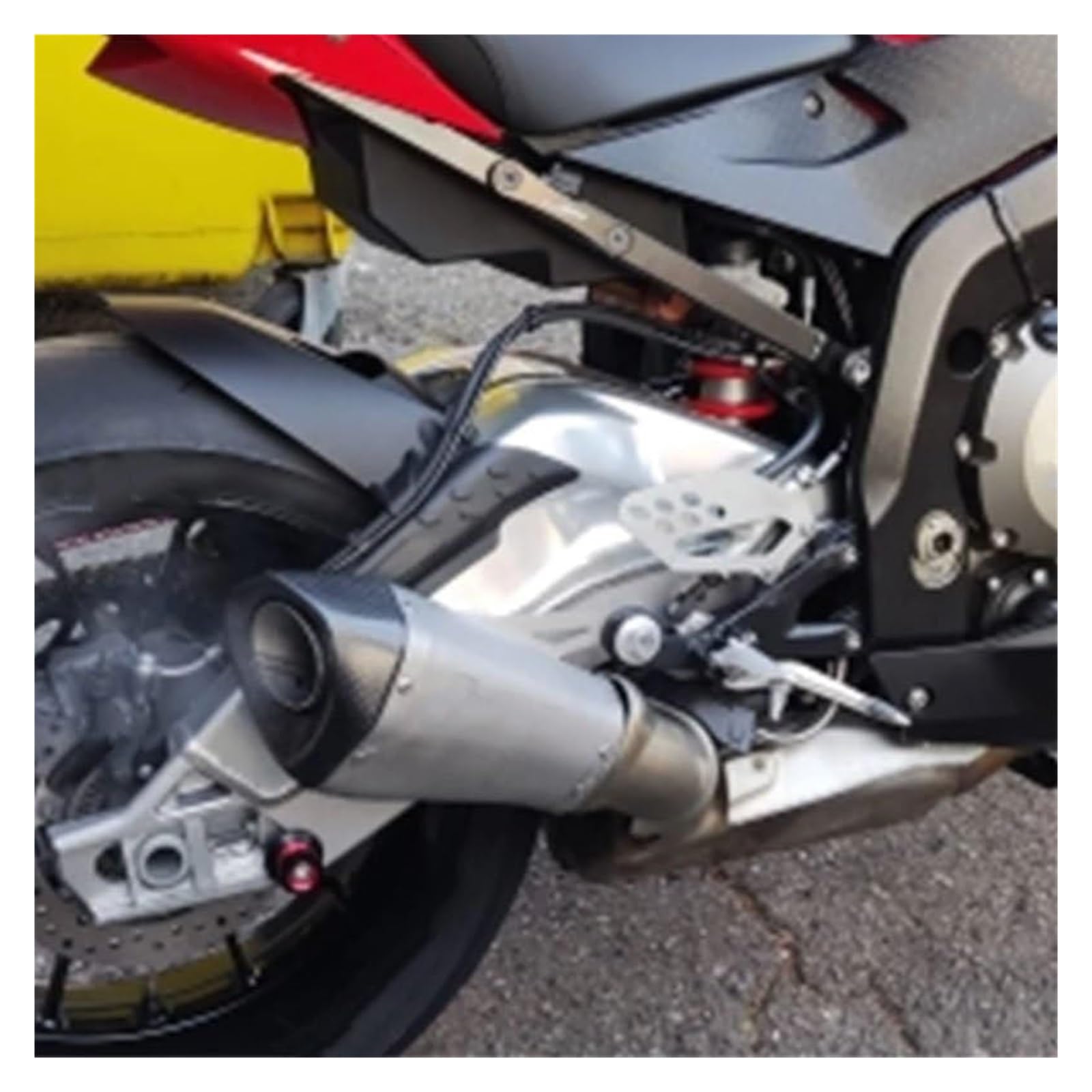 per BMW S1000 S1000R S1000RR Sistema di Scarico per Motocicletta Silenziatore Modificato Db Killer Slip On 60MM Silenziatore Scarico Tubo