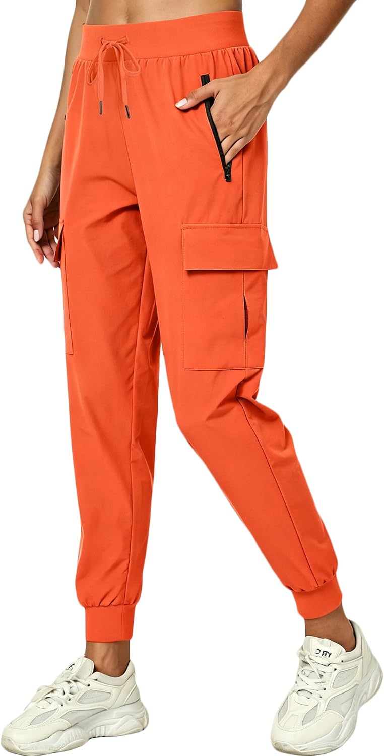 Women's Joggers Lightweight Cargo Hiking Pants Quick Dry Work thumbnail