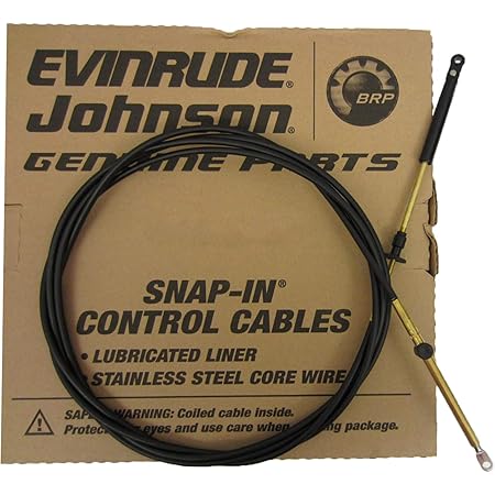 Amazon Com New Teleflex For Johnson Evinrude Throttle Shift 17 Ft Cable Cc20517 Automotive