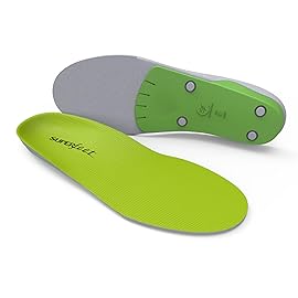 Superfeet All-Purpose Wide-Fit Support Insoles (WideGreen) - Trim-To-Fit Orthotic Arch Support Shoe Inserts - Professional Grade - 13.5-15 Men