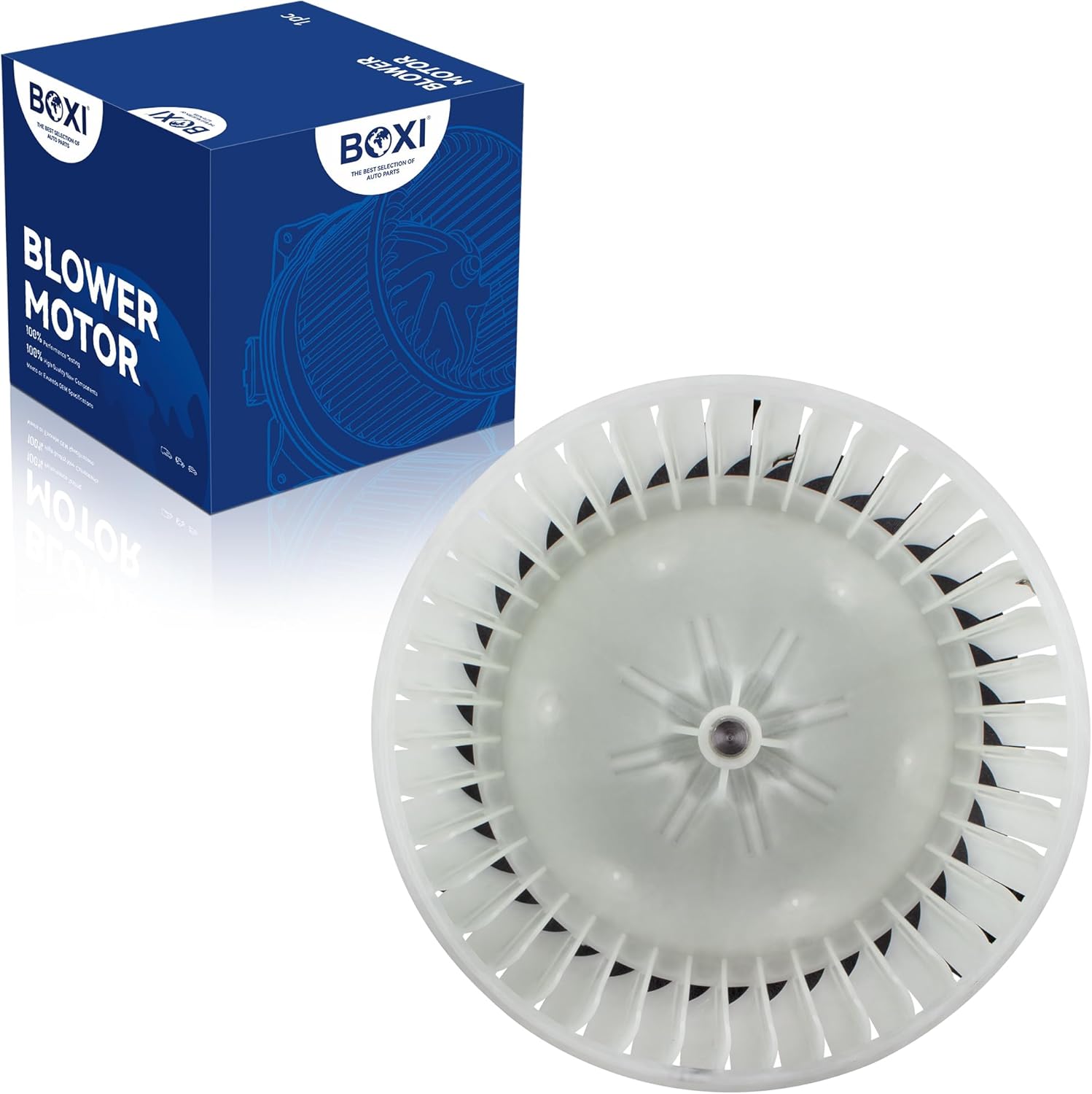 BOXI 700035 HVAC Blower Motor Fan Assembly Fits for Chevrolet for Chrysler for Dodge Eagle for Honda - Tracker Sebring Avenger Talon S2000 / for Mitsubishi Suzuki for Toyota 1994-2009/75087