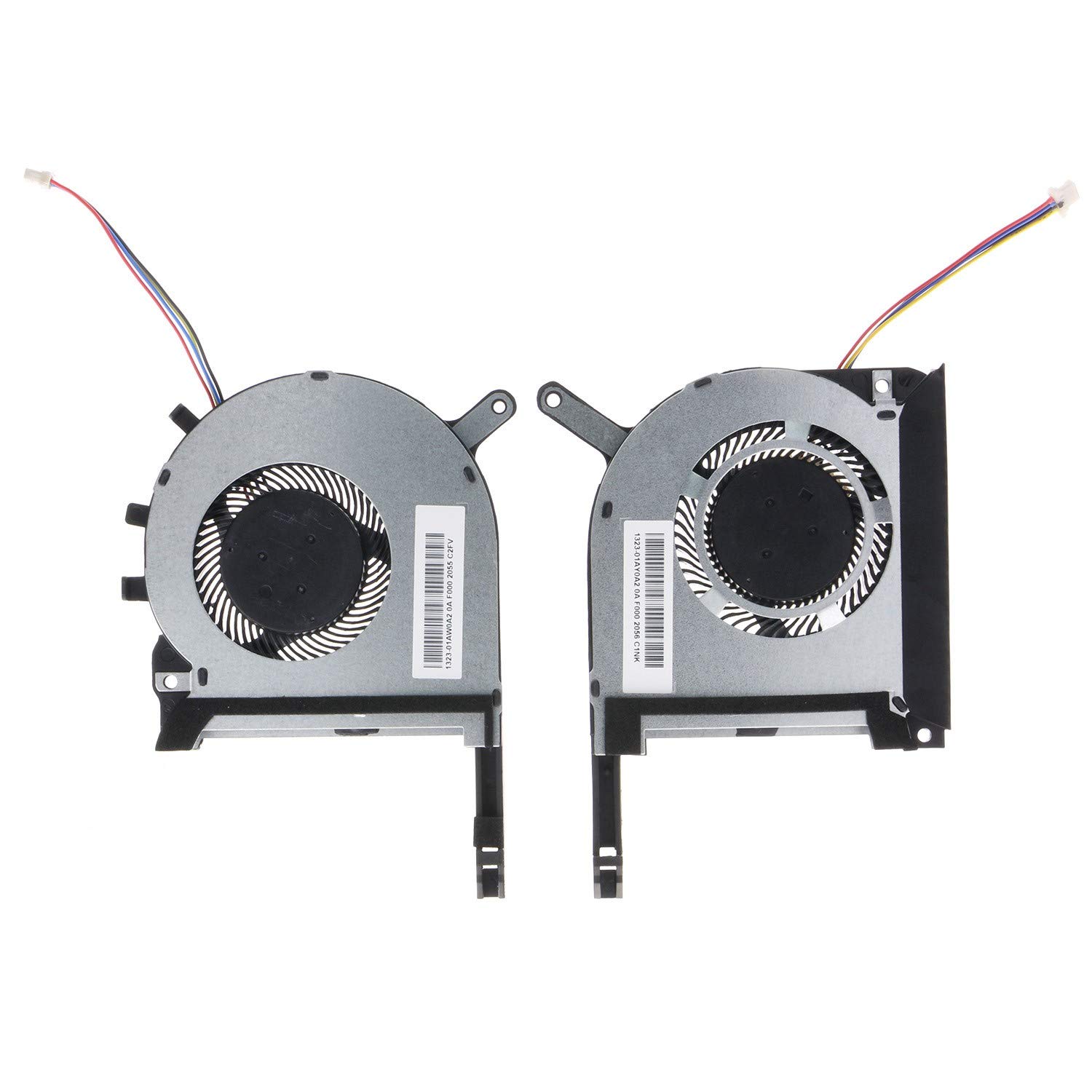 SET GPU + CPU Cooling Fans For Asus TUF FX505DD, FX505DT