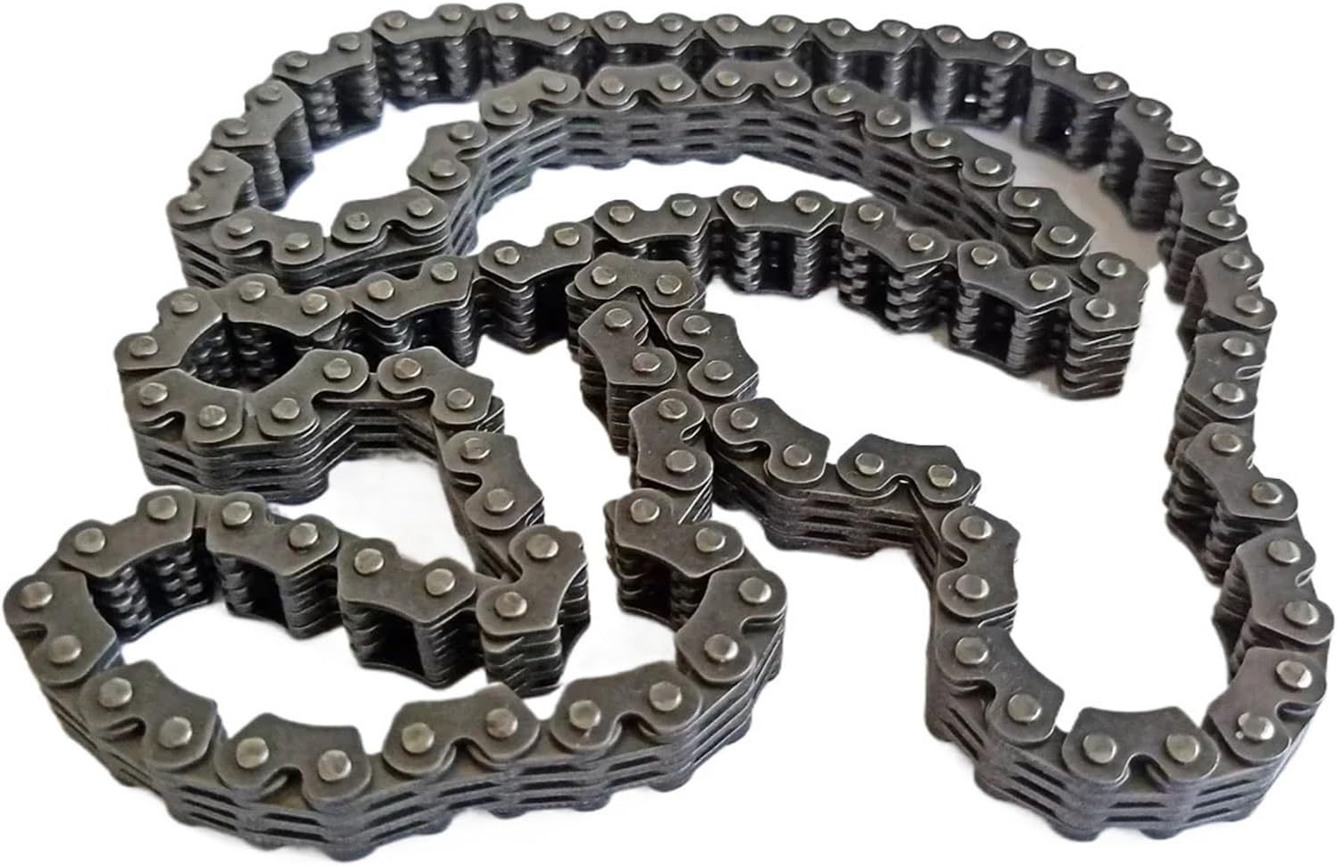 4x5 4 * 5 114L Link Motorcycle Part Cam Camshaft Engine Timing Chain Compatible with OEM 14401-K64-N01 TRX450R TRX450 TRX 450 R 2004-05(2pc)