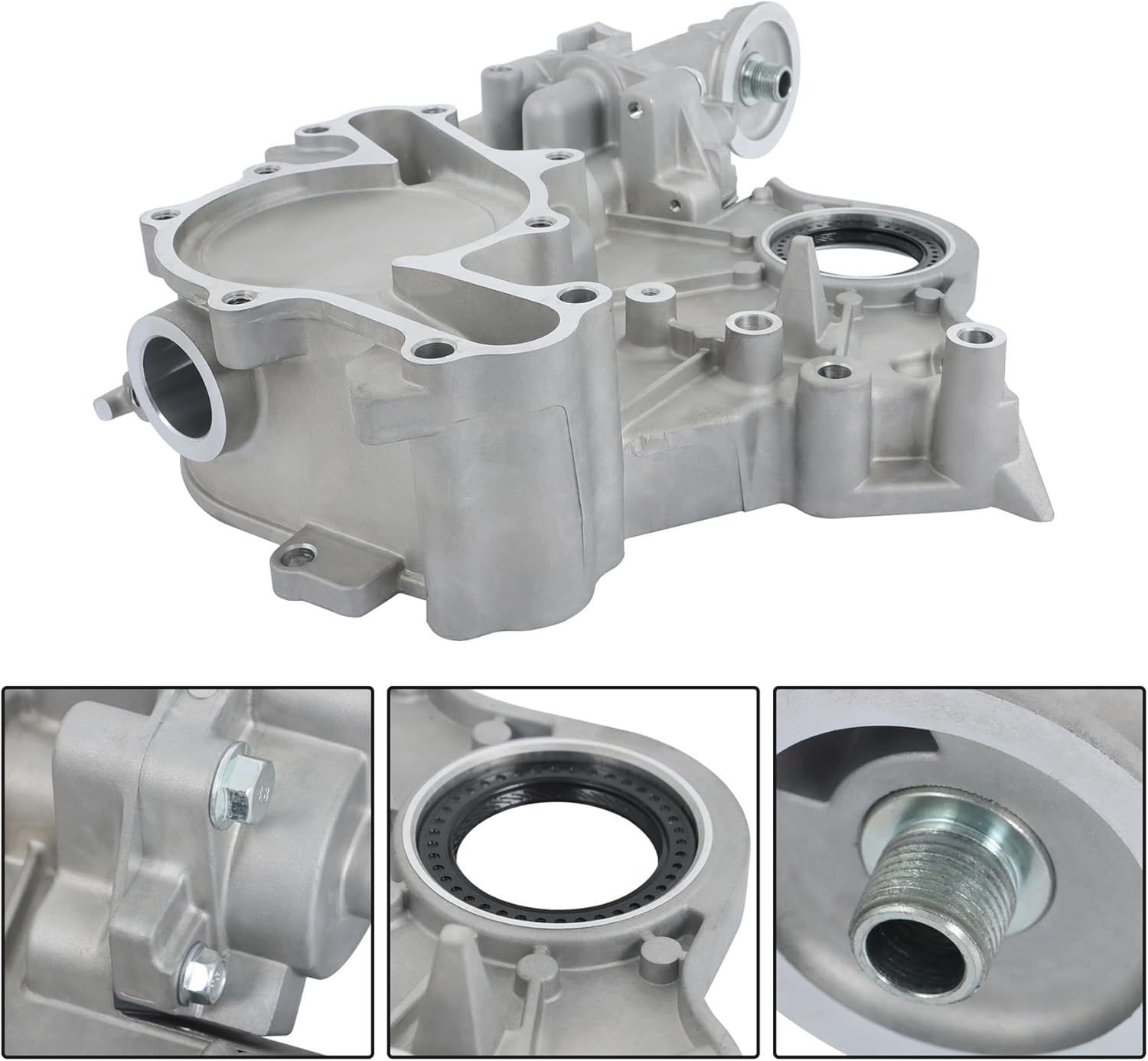 munirater Timing Cover Replacement for Mustang 1996-2004 Replacement for Pickup 1997-2004