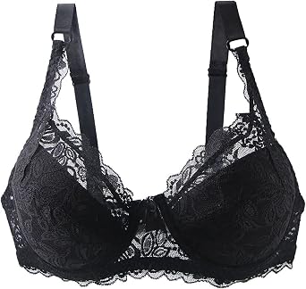 إمرأة الملابس الداخلية مثير الدانتيل Bralettes رفع ما يصل مبطن سلك داخلي Camisole المحاصيل الأعلى الأزهار الدانتيل جوفاء خارج حمالة الصدر بالإضافة إلى الحجم
