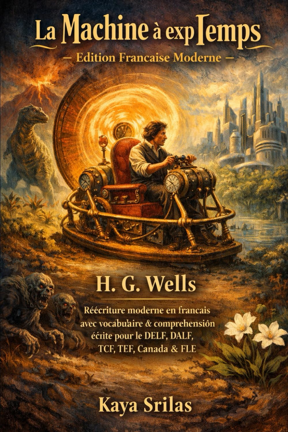 La Machine à explorer le Temps — Édition Française Moderne: H. G. Wells — Réécriture moderne en français avec vocabulaire et compréhension écrite pour le DELF, DALF, TCF, TEF, CECRL / CEFR & FLE
