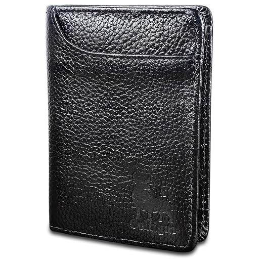 Carteira Masculina Vertical Slim Couro Legítimo Carteira Vertical Masculina De Couro Legítimo RG CNH Cédulas Cartões Moedas Antifurto Bloqueio RFID