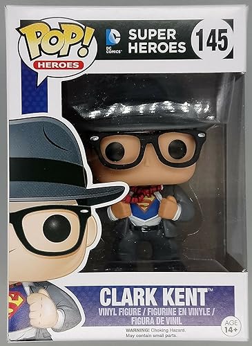 Figura Funko Pop de DC. Clark Kent, número 145.