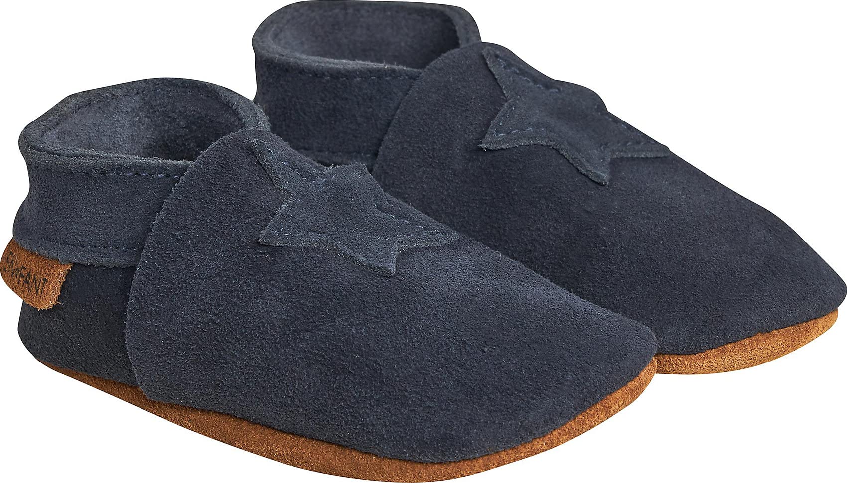 EN FANT Baby buty do raczkowania dla ch?opców, granatowy, 21 EU