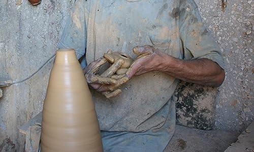Vista 8 de Lámpara de aceite de arcilla herodiana bíblica con aceite de oliva de Belén, auténtica réplica de Tierra Santa con bolsa de regalo y certificado