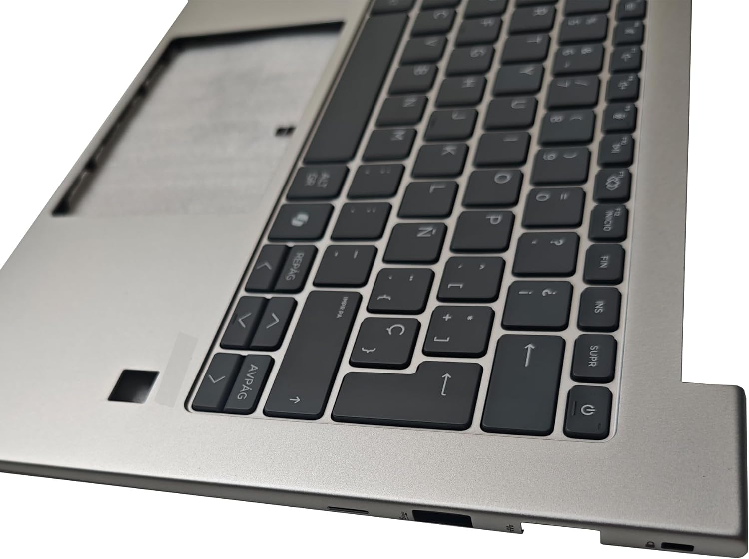 New Palmrest for HP EliteBook 640 645 G11 US/Spanish Keyboard Upper Cover N97244-171 (US Backlit)