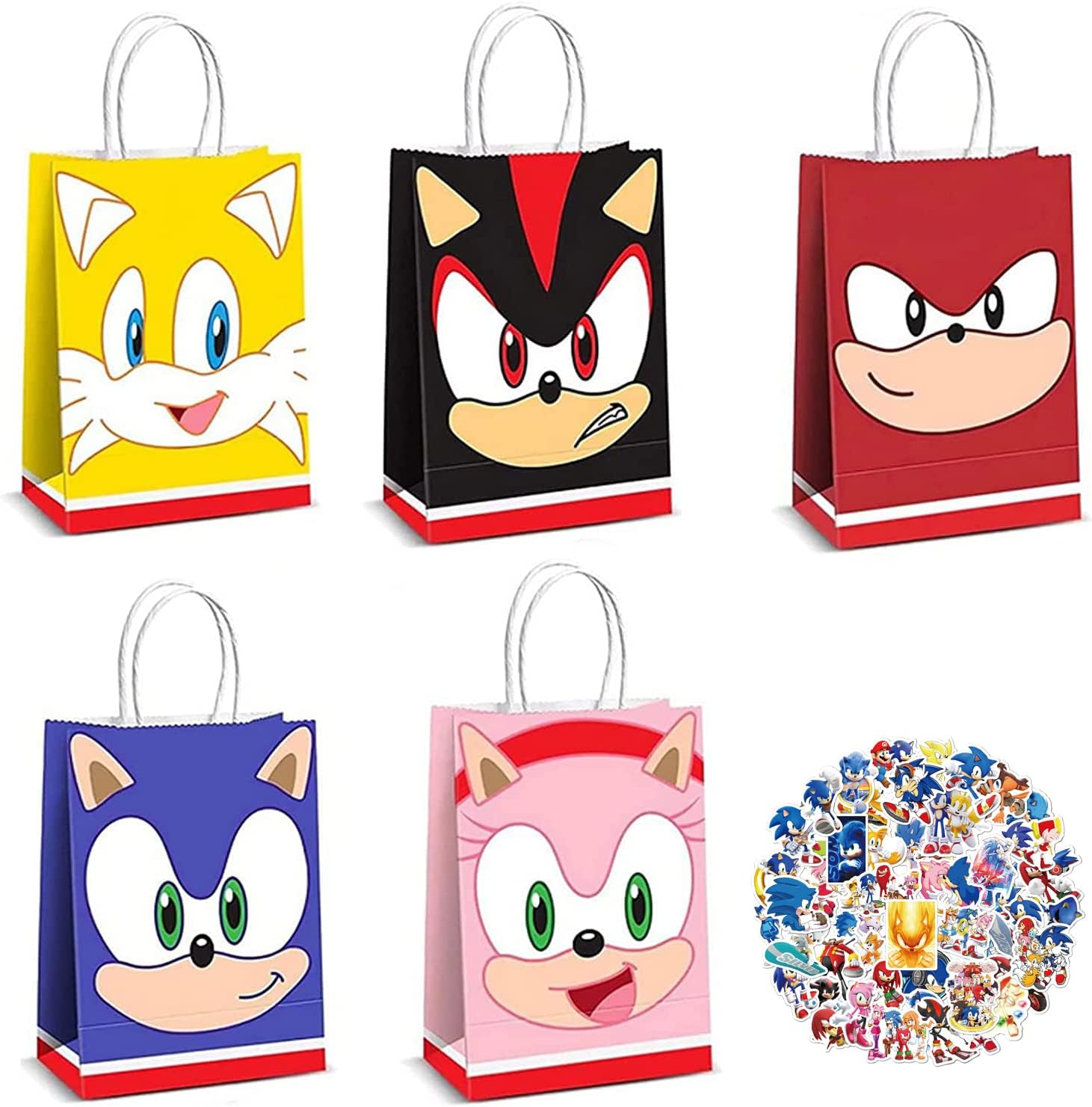Buy Sonic Birthday Party Supplies, 20pcs Sonic Party Favors Sonic Party