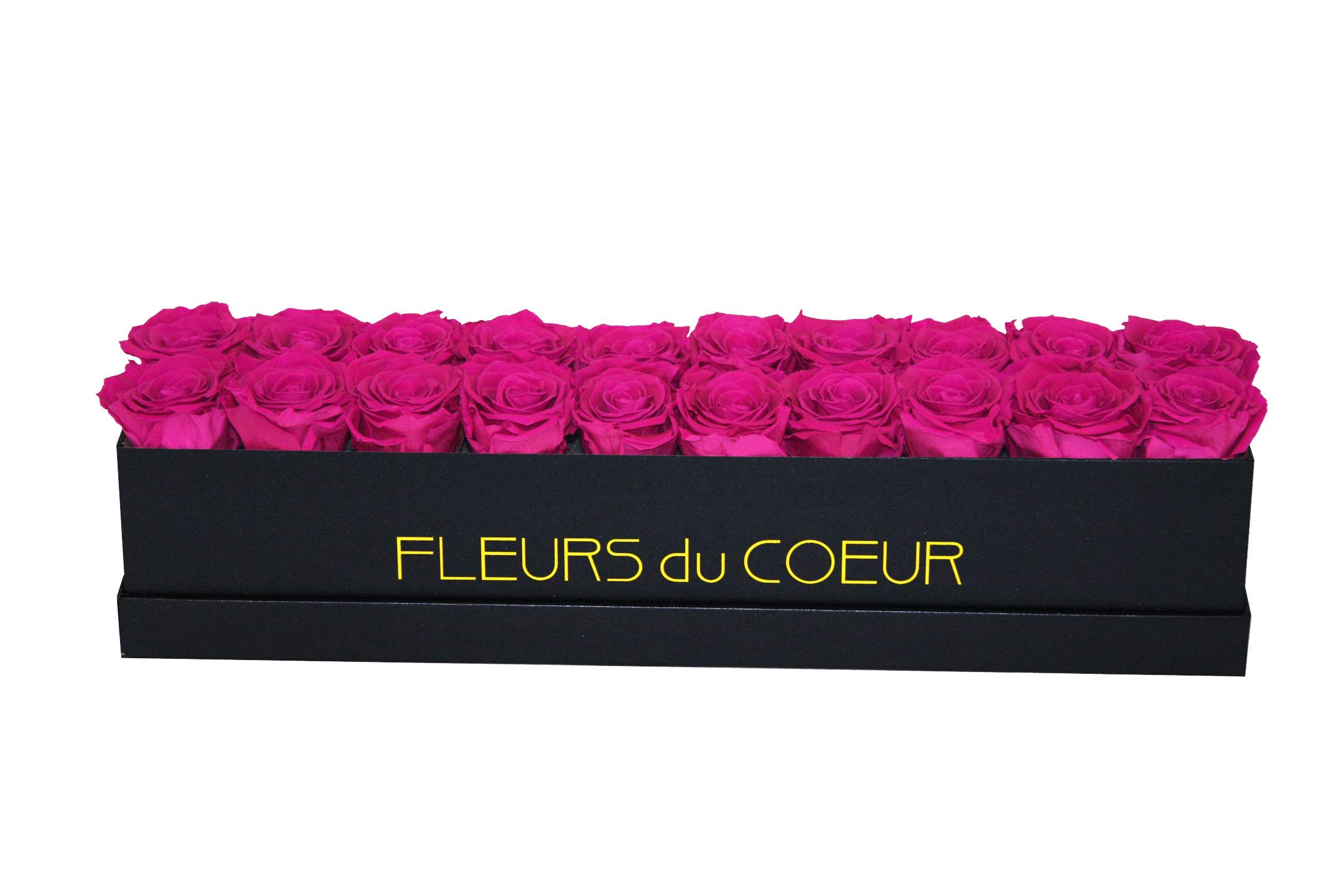 Boîte à roses Long 20 le cadeau idéal de 20 roses infinies roses