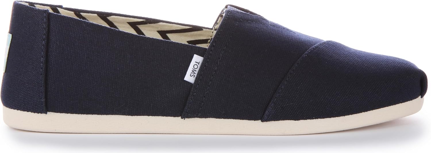 Toms Men's Alpargata Espadrille Loafer Flat, Navy, 8.5 - Image 3