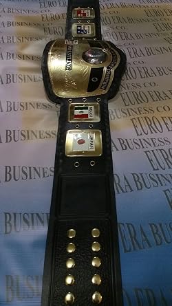 New Replica NWA Championship Belt Adult Size Metal Plates