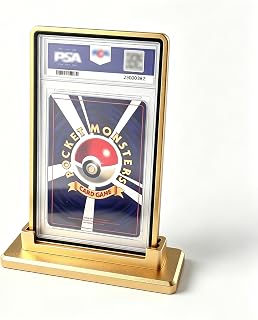 Grading Card Case Base, Full Metal, Gold | Only compatible with our card case. Shock and drop protection. Sturdy full-metal frame