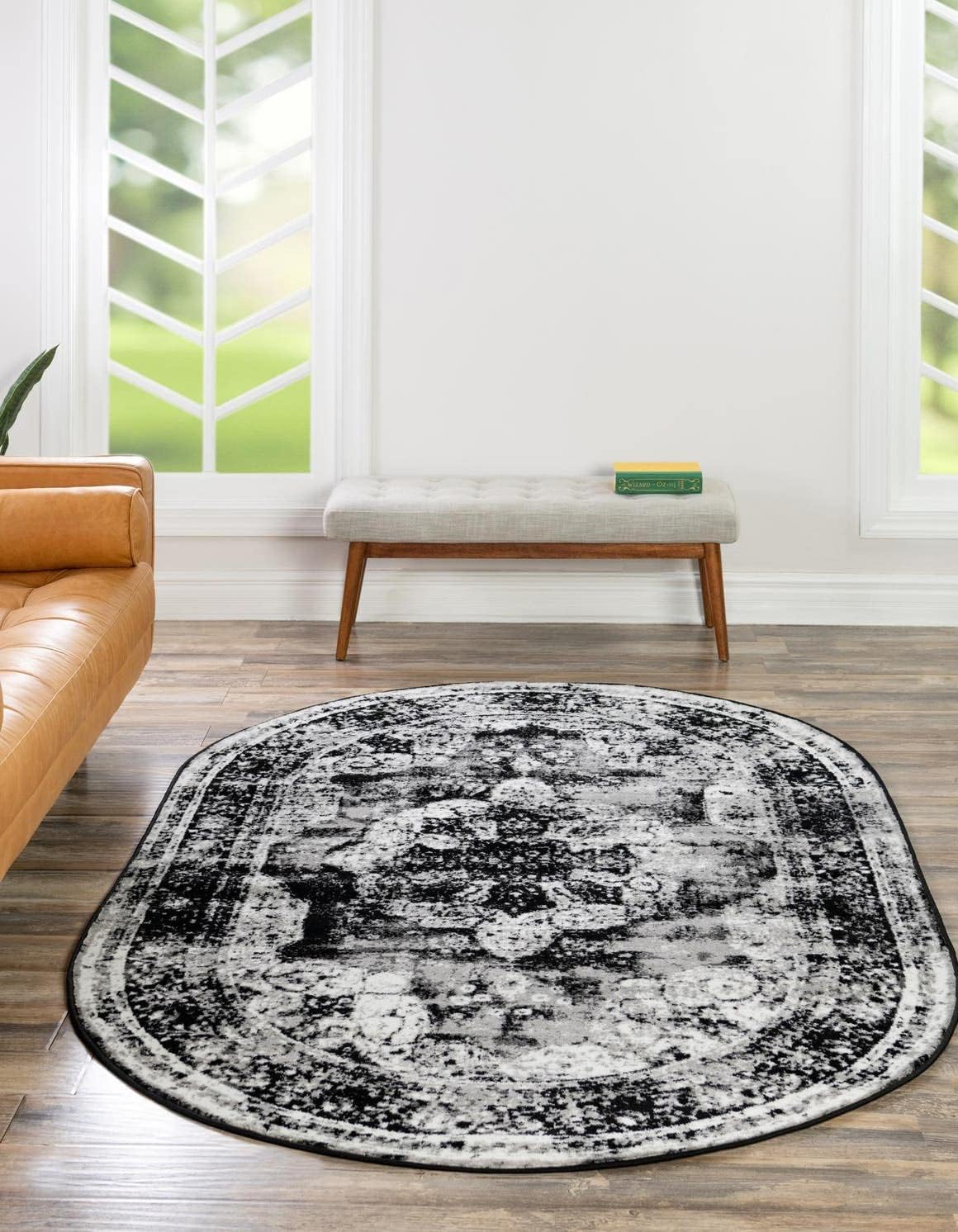 Unique Loom Sofia Collection Area Rug Salle Garnier (2' x