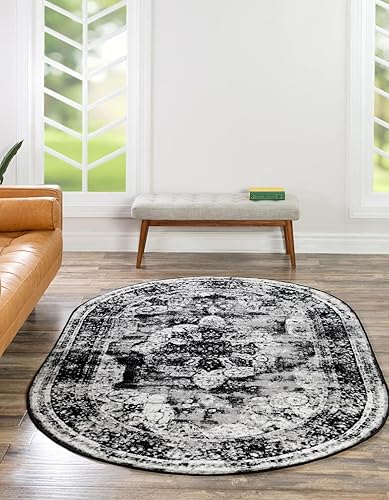 Miniatura 10 de Unique Loom Sofia Collection - Alfombra tradicional vintage de pasillo azul (2 x 7 pies)