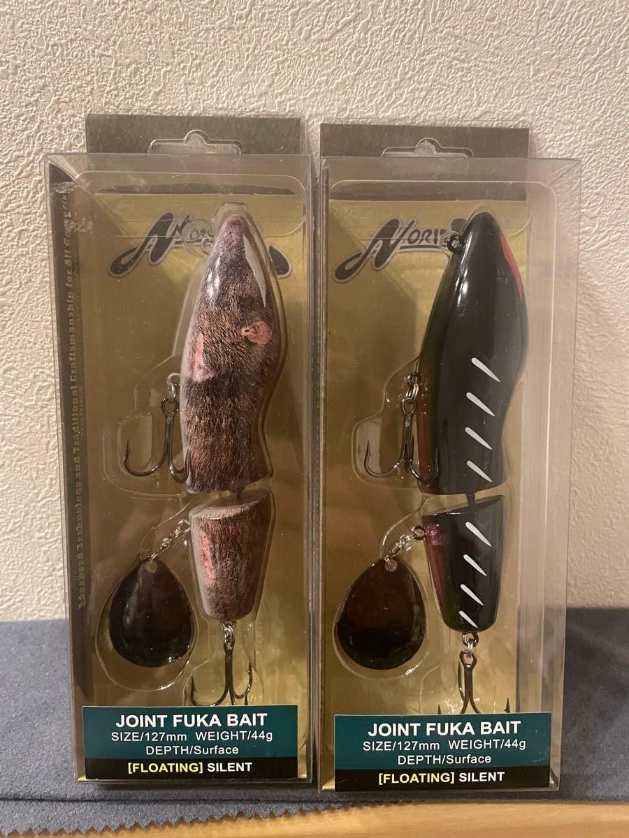 ノリーズ ジョイントフカベイト クリアギャラクシー ジョイントフカ
