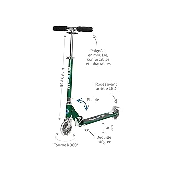 ね*こ様 m-cro マイクロ キッズ キックボード LED ミニ マイクロ デ Amazon.co.jp: m-cro マイクロ キッズ キックボード MINI-micro