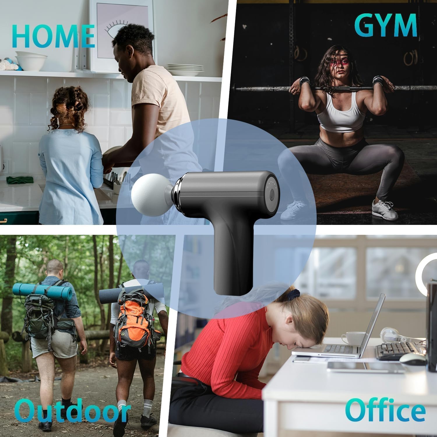 Apex cure mini gun masage machine - body, neck, shoulders, back, weapons and feet massage for pain - 6 speed settings - charging for relief from muscle pain, and relaxation (multi -color) for hard shoulders and tired muscles (multi -color) Apex cure mini gun masage machine - body, neck, shoulders, back, weapons and feet massage for pain - 6 speed settings - charging for relief from muscle pain, and relaxation (multi -color) for hard shoulders and tired muscles (multi -color)