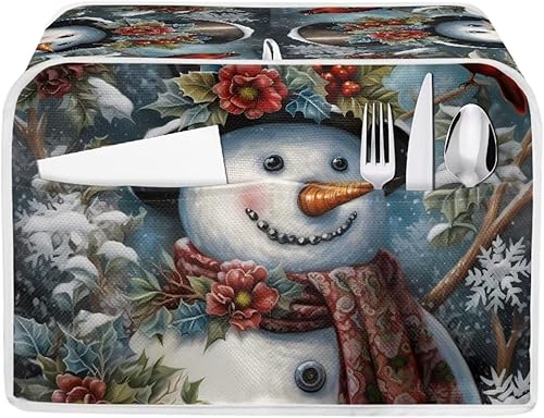 Miniatura 16 de Fundas para tostadora de gato negro de 2 rebanadas de ranura larga, lavable, cubierta de polvo de calabaza para pan, cubierta de Halloween