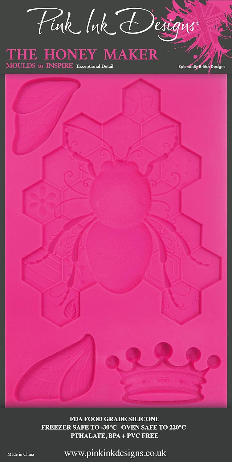 Pink Ink Designs Silicone Mould-The Honey Maker, 126 mm x 200 mm