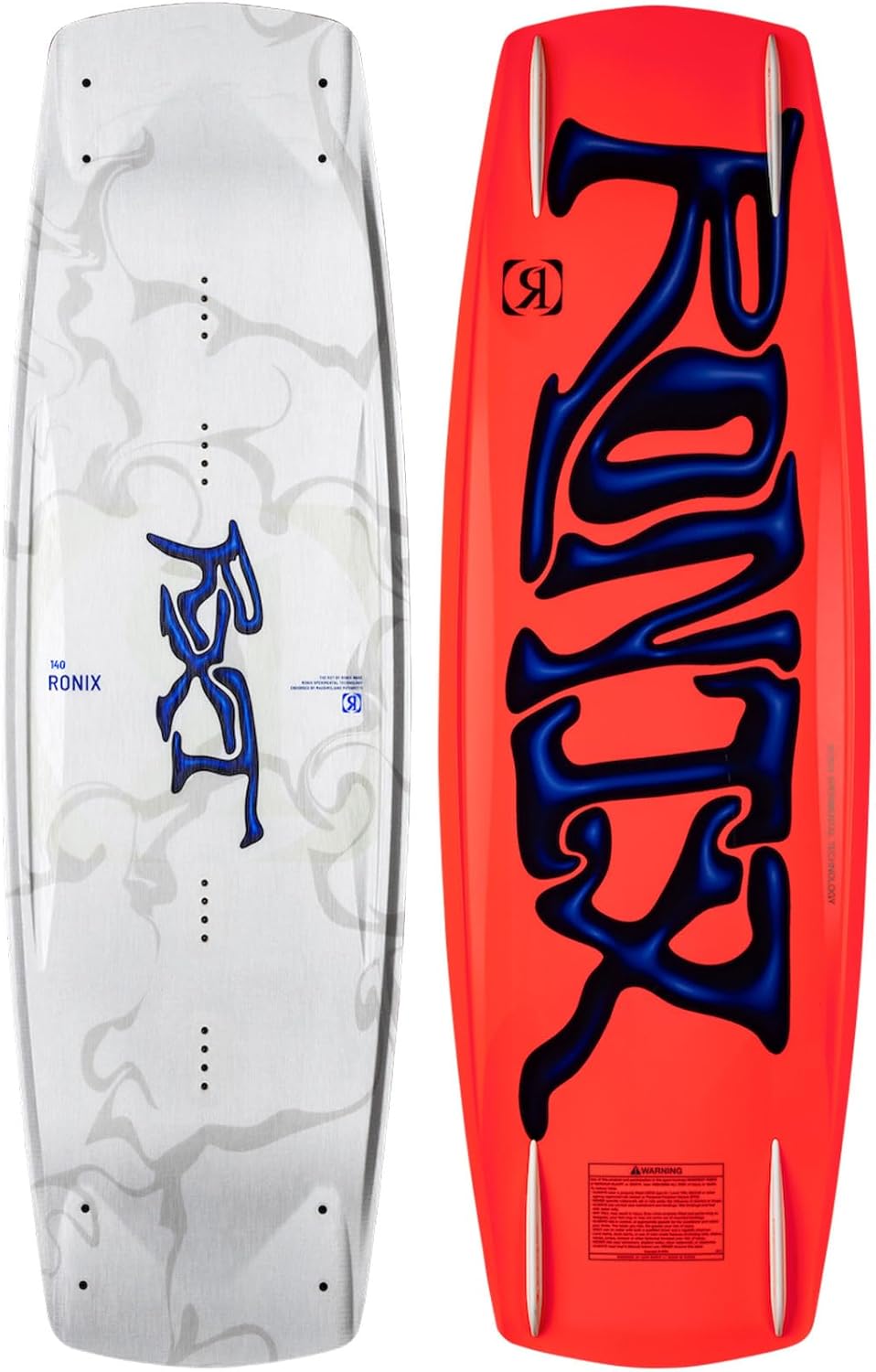 RONIX RXT Blackout Technology Wakeboard for Advanced Riders | Lightweight Forgiving Continuous Rocker Board with Instant Energy, Improved Traction & Soft Landings for Boat Riding
