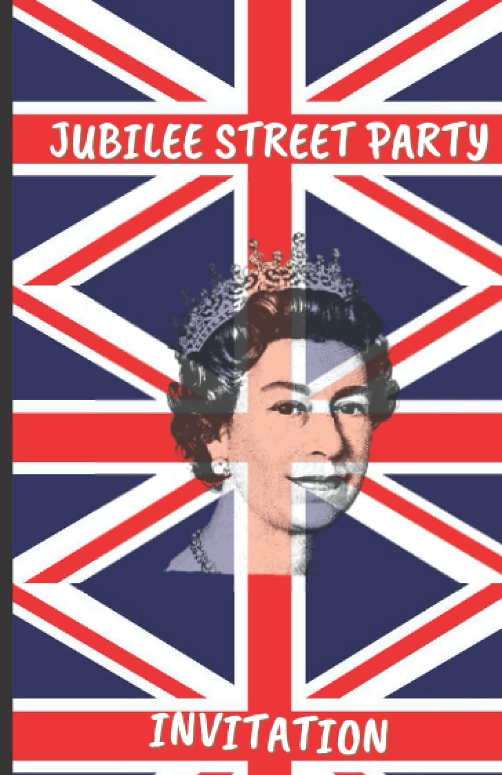 Buy Jubilee Street Party Invitation Union Jack Personalized Party Invitation Card Celebrating