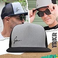 Vista 57 de Grace Folly - Gorra trucker unisex gorra de malla con cierre trasero negro (Black with Fade)